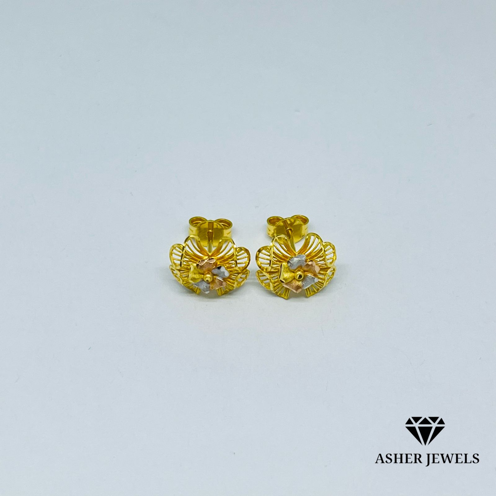 Flower Stud Earings